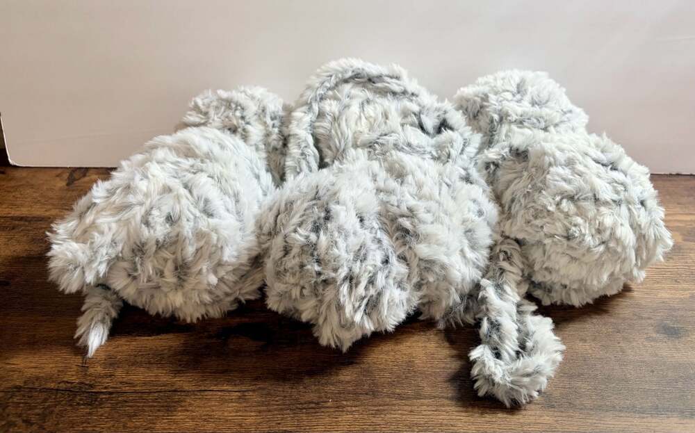 Lion Brand Go For Faux Yarn, Color Chinchilla